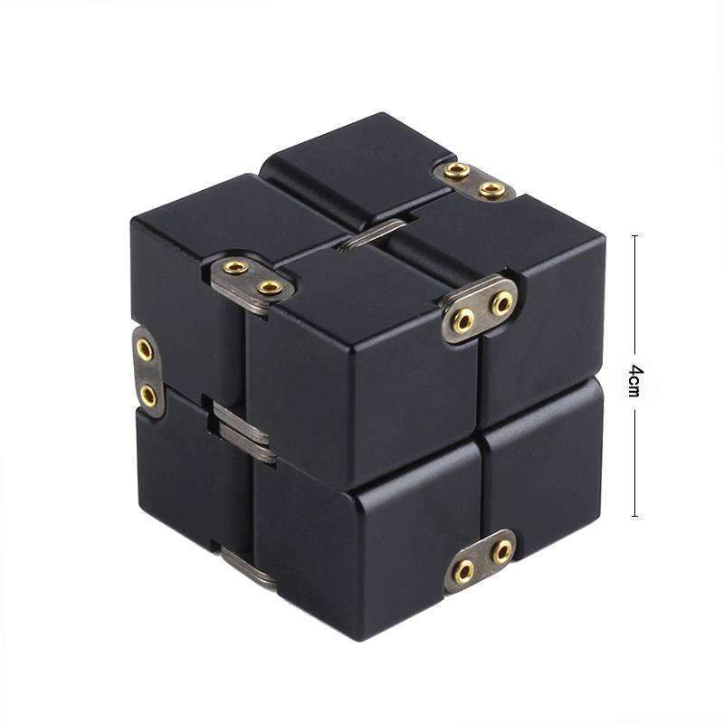 Premium metalen oneindigheidskubus fidget toy