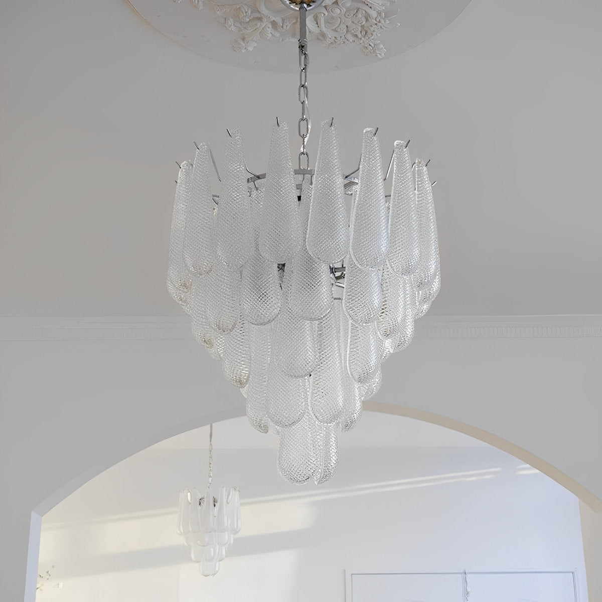Retro Luxe Traanvormige Waterval Kroonluchter Licht
