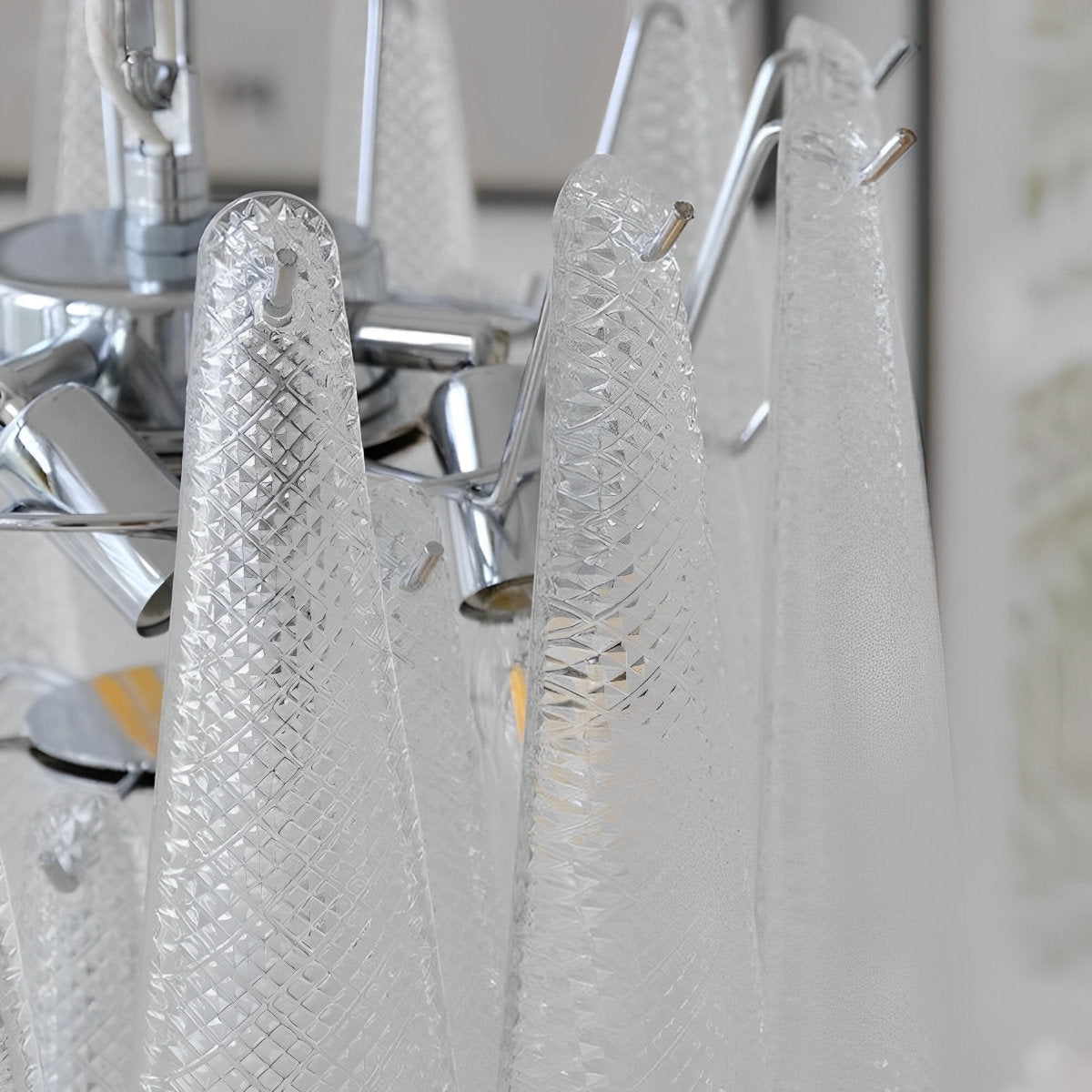 Retro Luxe Traanvormige Waterval Kroonluchter Licht