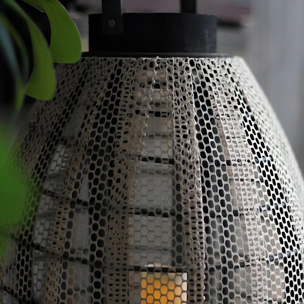 Retro ovale kooi LED kaars vloerlamp lantaarn
