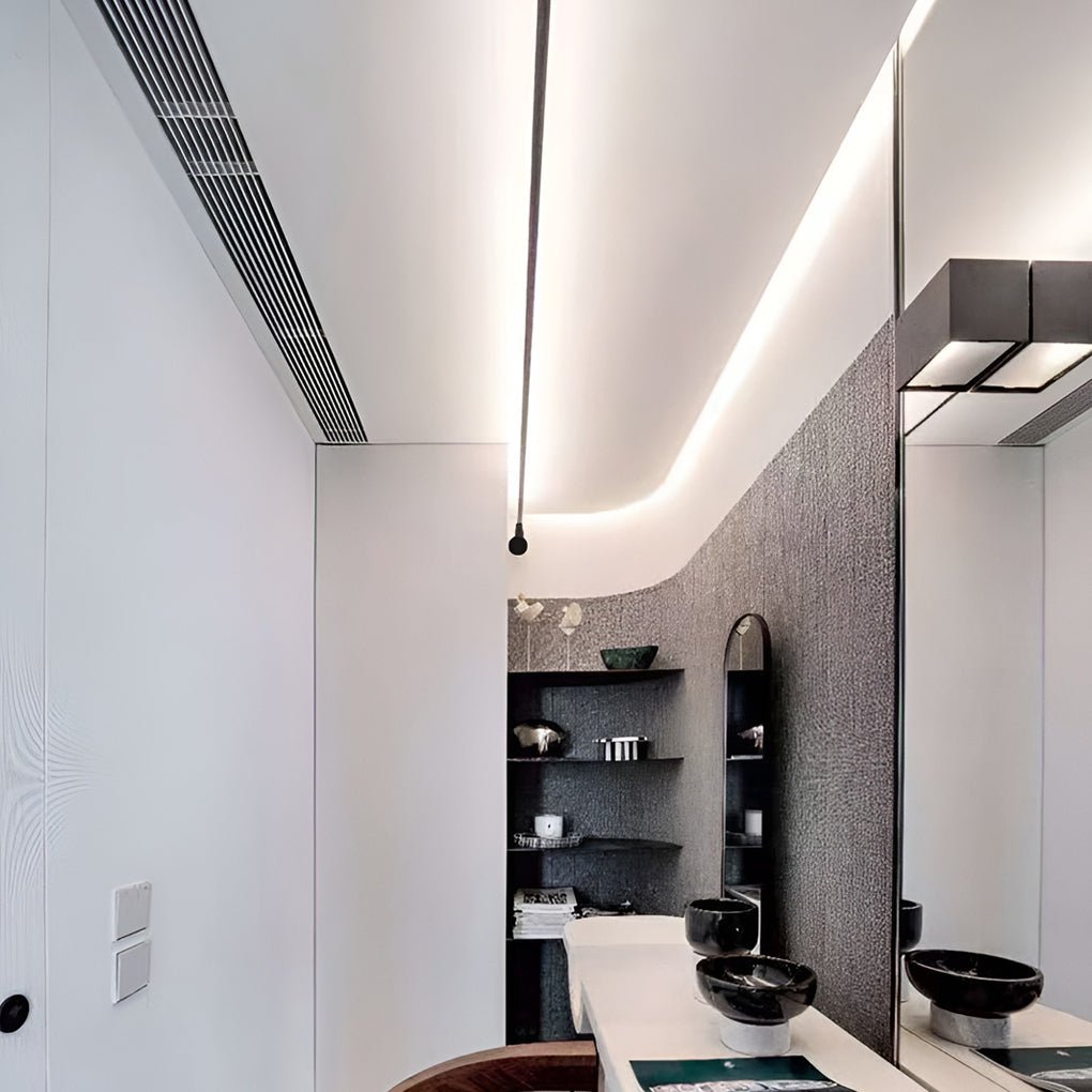 Draaibare LED Stripverlichting Lineaire Plafondlamp