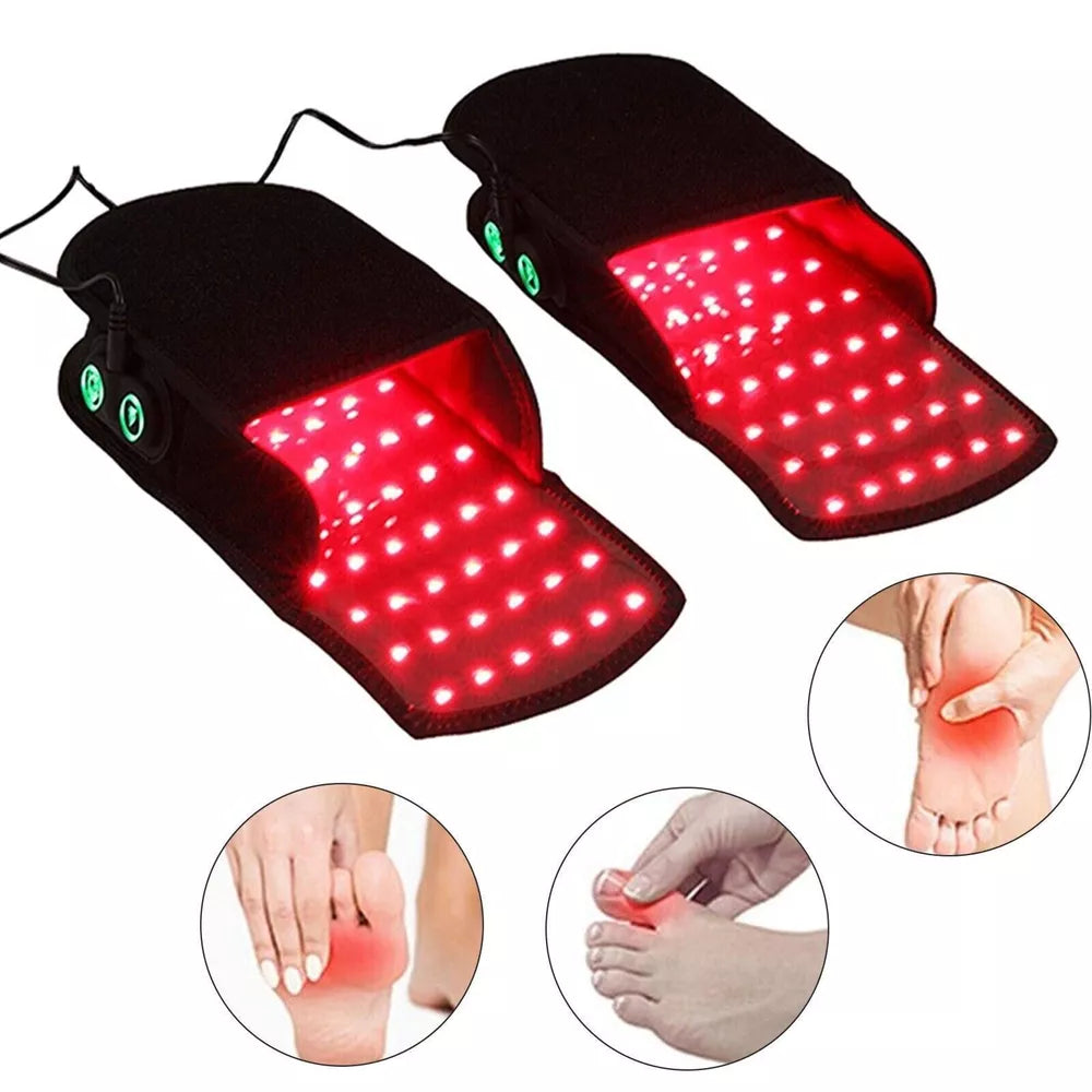 LED rode licht slippers voor voetneuropathie gewrichtspijn verlichting infraroodtherapie