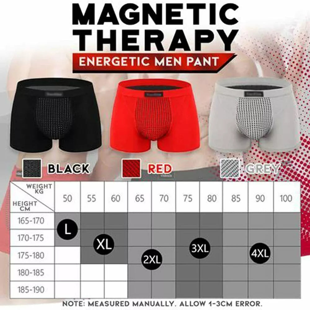 Magnetische therapie heren boxershorts – prostaatgezondheid en comfort