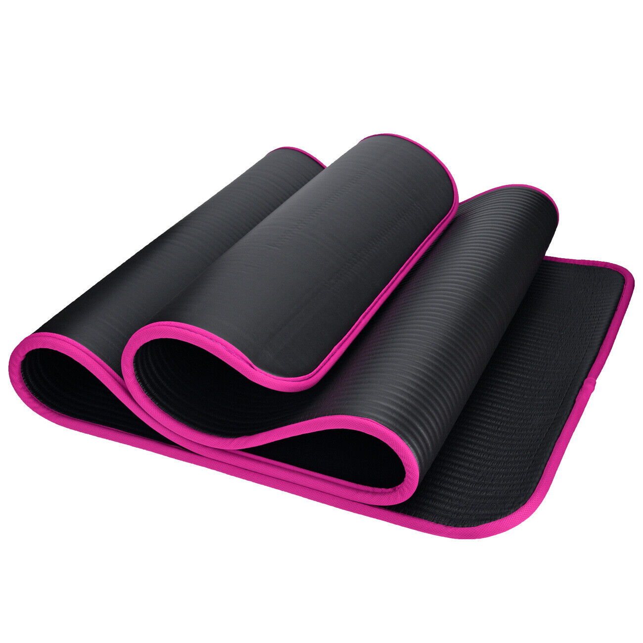 Hochdichte extra dicke faltbare Heimtrainings-Hot-Yoga-Matte