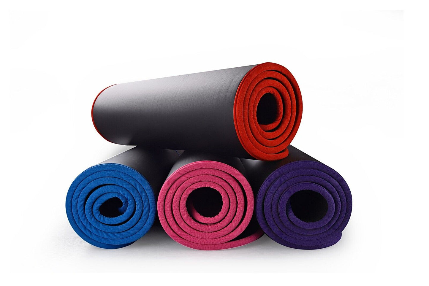 Hochdichte extra dicke faltbare Heimtrainings-Hot-Yoga-Matte