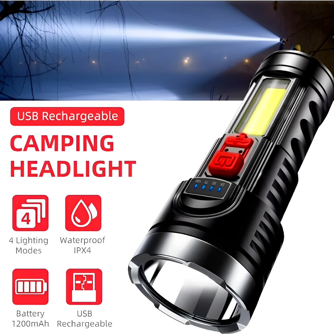 Helderste Zaklamp 990000000 Lumen
