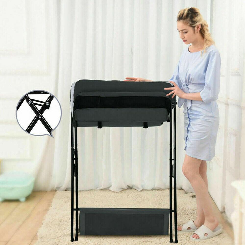 Foldbar baby puslebord pusleenhed