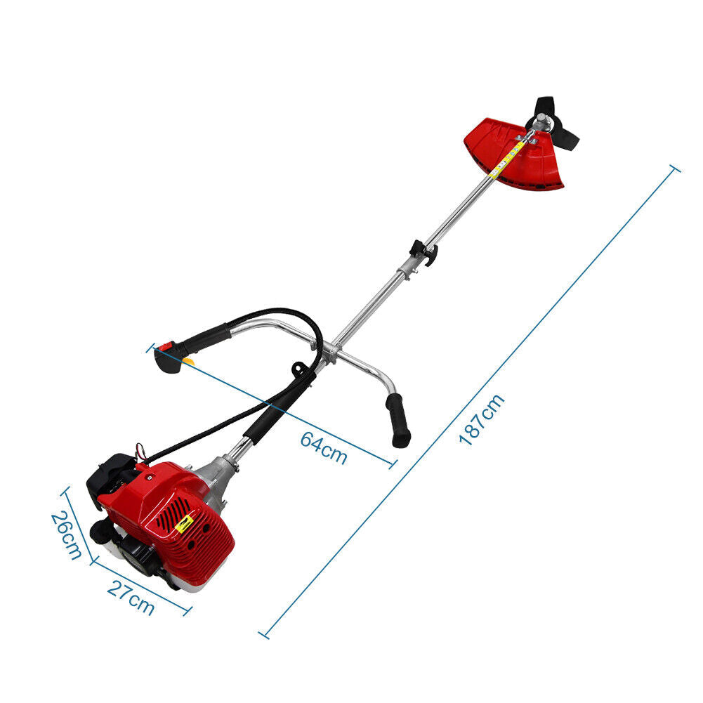 Schwerlast Gasbetriebener Klingen-Fadengras-Schneider Timmer 52CC