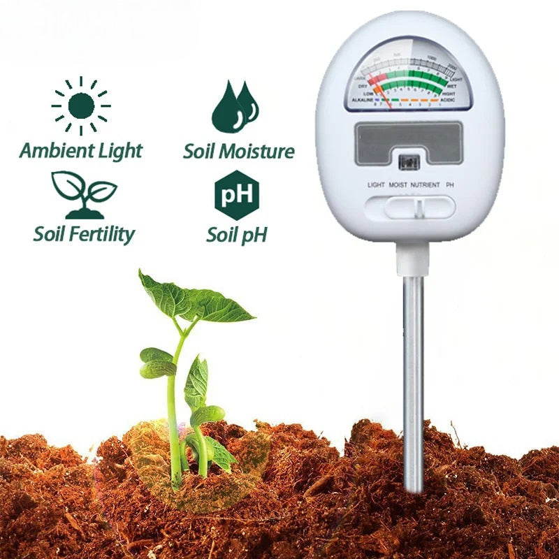 4-in-1 slimme bodemmeter voor nauwkeurige plantverzorgingsmonitoring