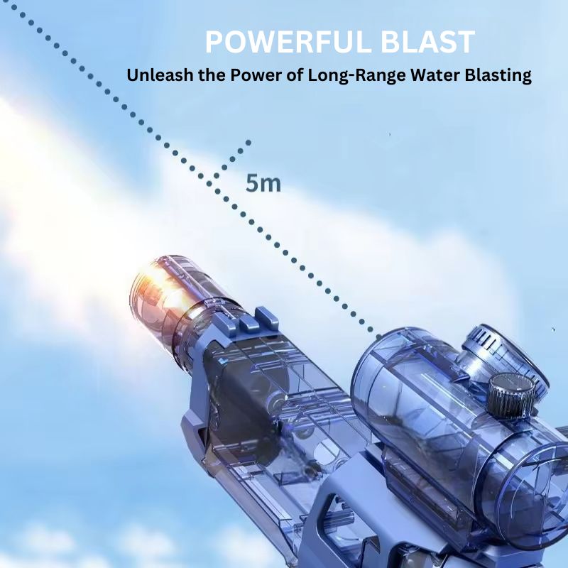 PowerBlast elektrische waterpistool met meeslepende LED-verlichting