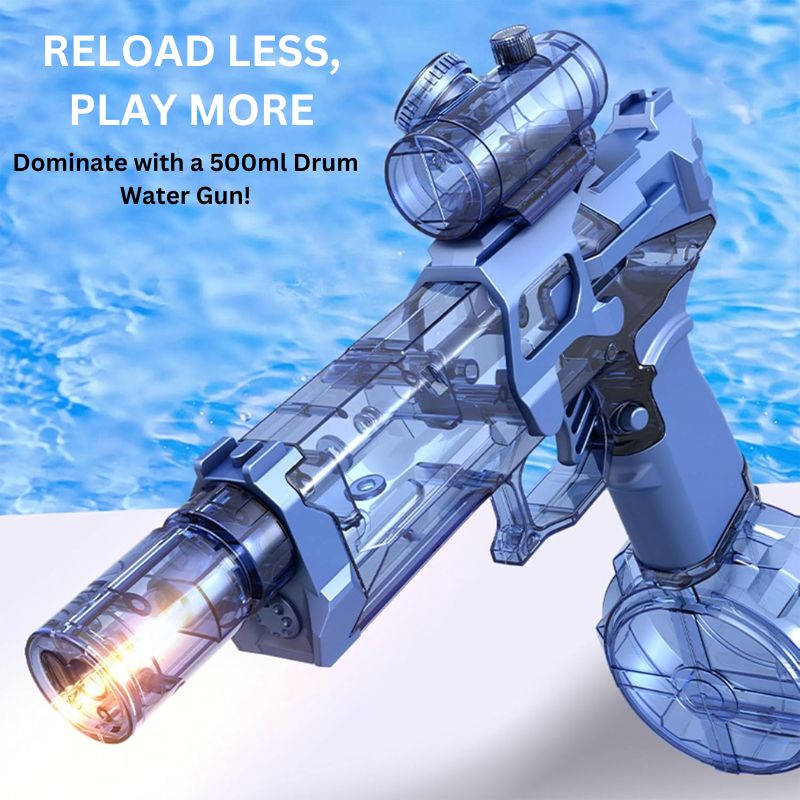 PowerBlast elektrische waterpistool met meeslepende LED-verlichting