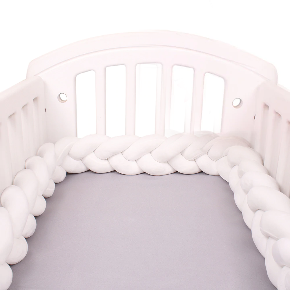 Airflow Cot Bumper Set - Cushioned Safety Bumpers for Toddler Cribs & Beds