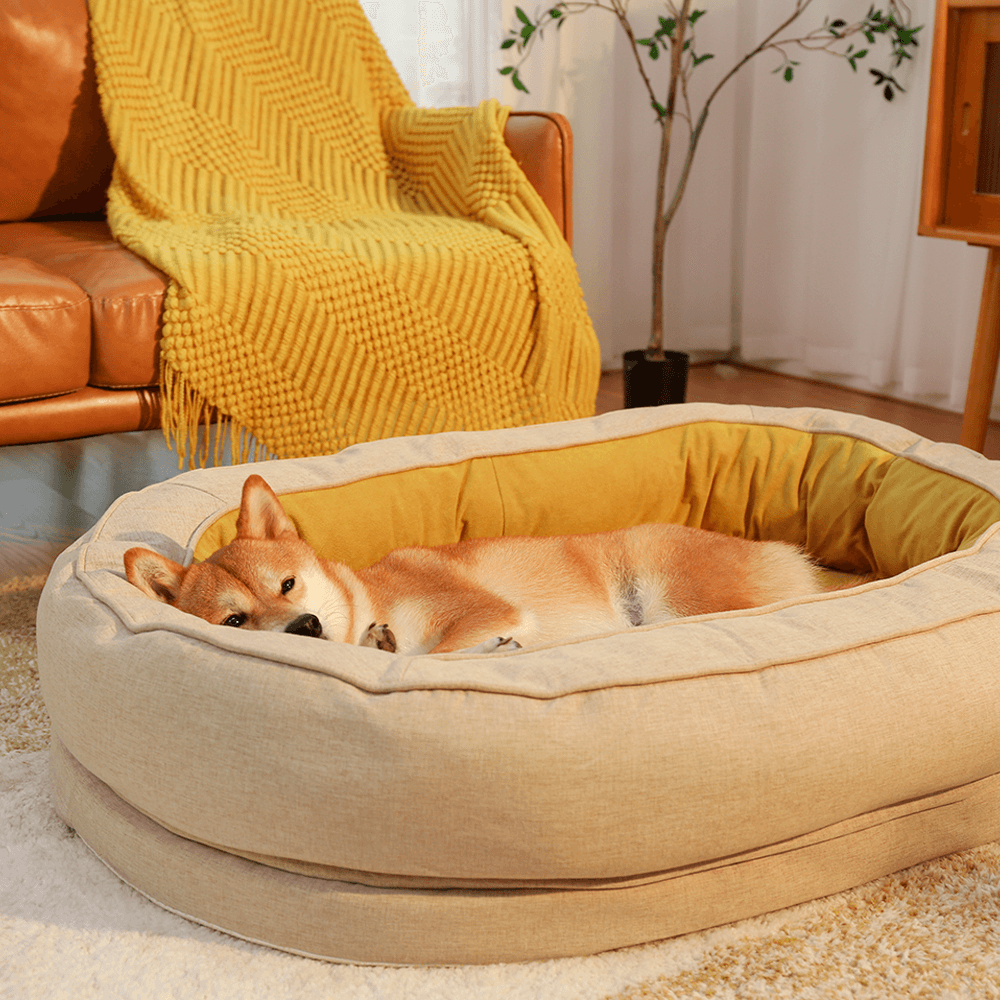 Donut Fluffy Orthopedisch Hondenbed