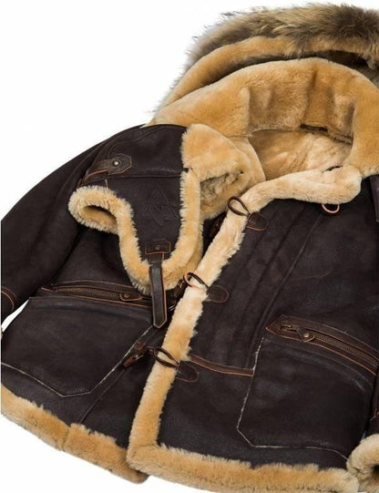 Jas Piloot Van Schapenvacht B-7 Arctic Parka