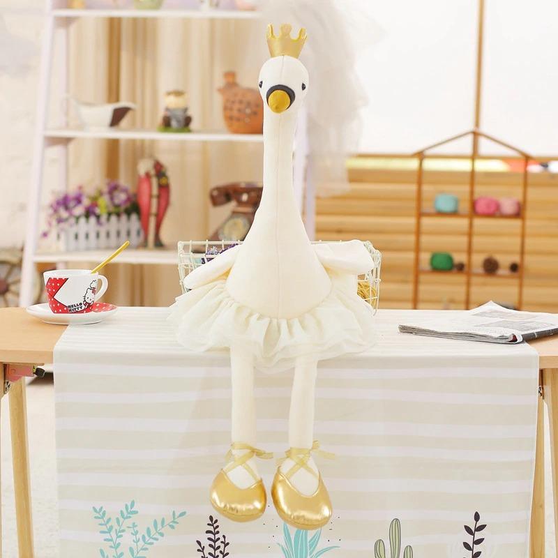 Schattige pop flamingo knuffeldier