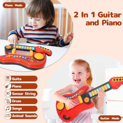 Magic Touch legetøjsguitar - interaktiv strum med guitar til 2-3 årige
