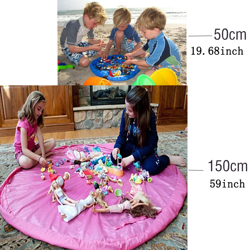 Large Childrens Toy Storage Bag Sack Basket Organization Bins