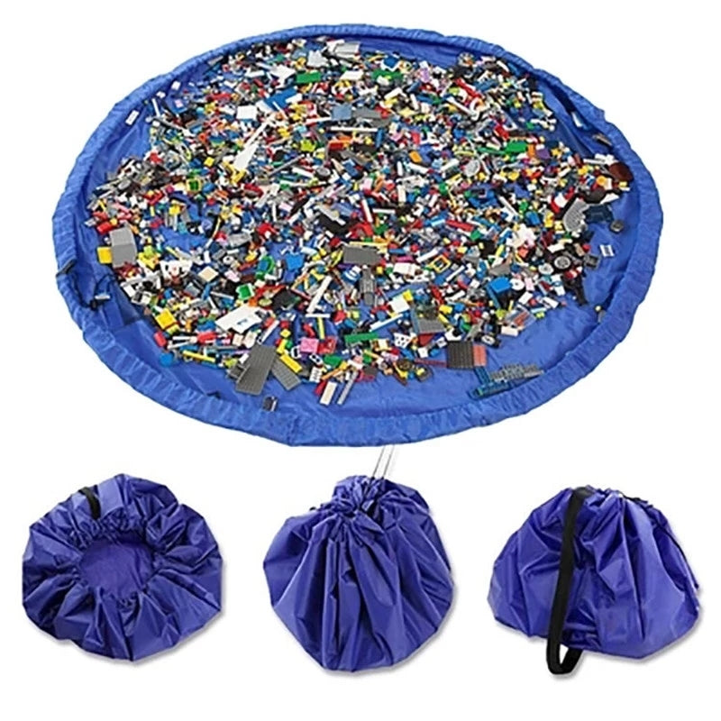 Large Childrens Toy Storage Bag Sack Basket Organization Bins