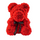 Rosen Teddybär Rot Rosa Weiße Rosen Blumen