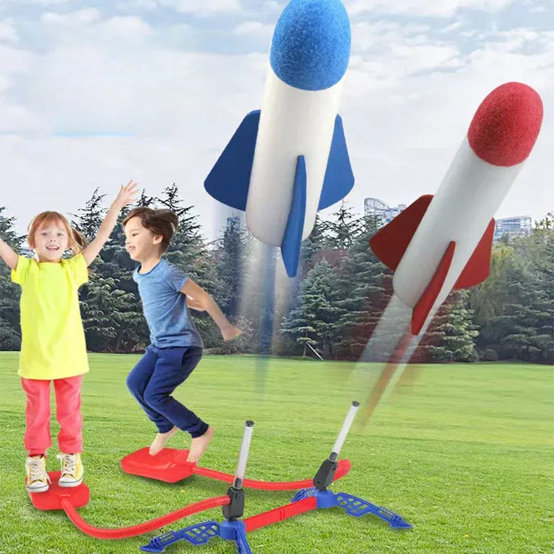 Stampfendes Stampfspielzeug Raketenwerfer Spielzeug