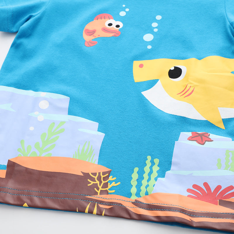 Niedliches Baby Hai T-Shirt