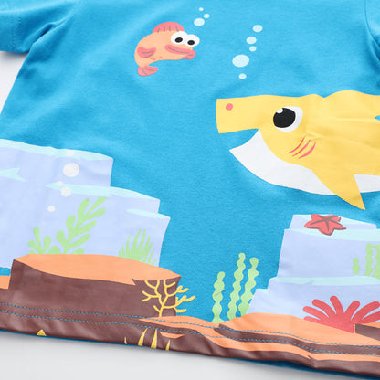 Niedliches Baby Hai T-Shirt