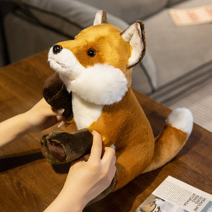 Fox Plush Teddy Bear Stuffed Animal Toy Doll
