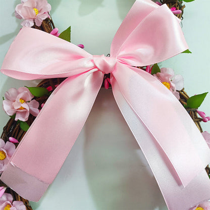 Bunny Rabbit Easter Wreath for Door Decorations