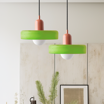 Modern kunst decor Bauhaus glazen hanglamp
