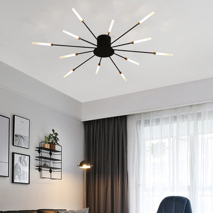 Opbouw plafondlamp Vuurwerk | Woonkamer/Slaapkamer