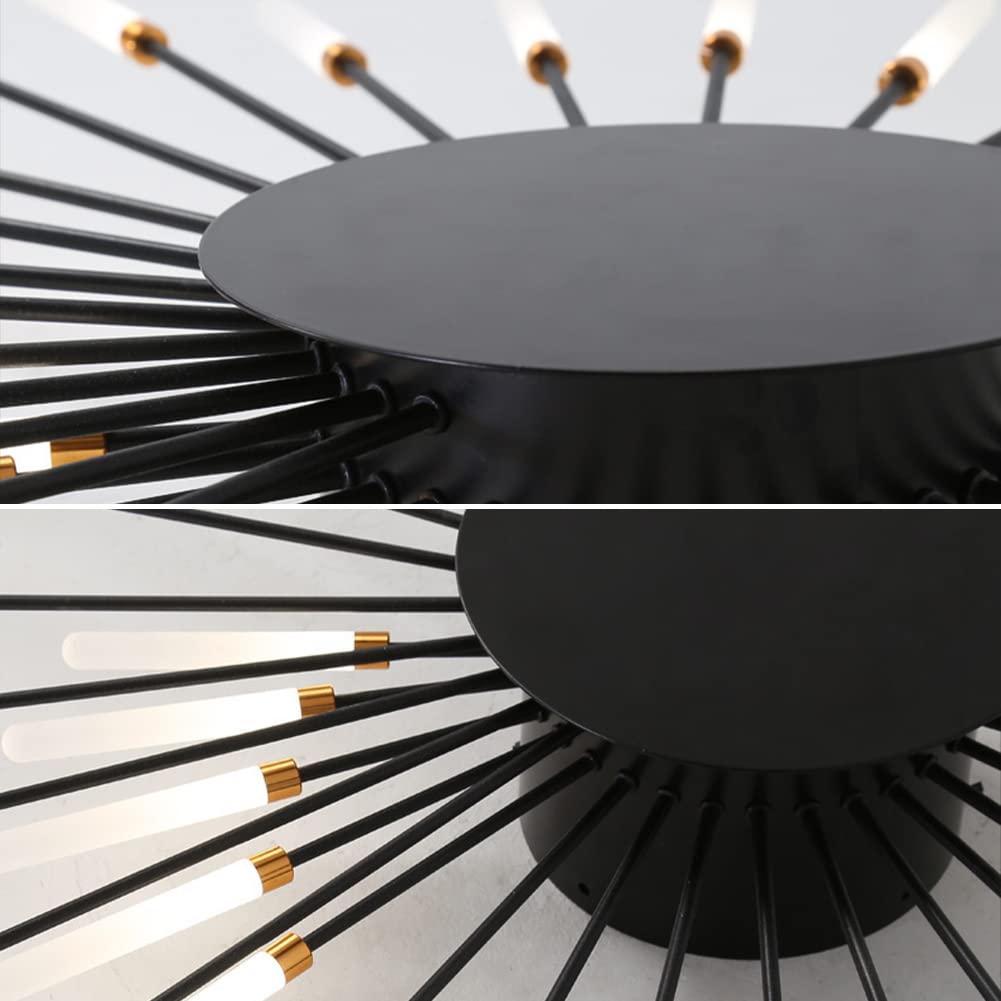 Opbouw plafondlamp Vuurwerk | Woonkamer/Slaapkamer