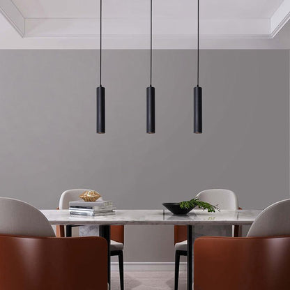 Cilindervormige lineaire hanglamp