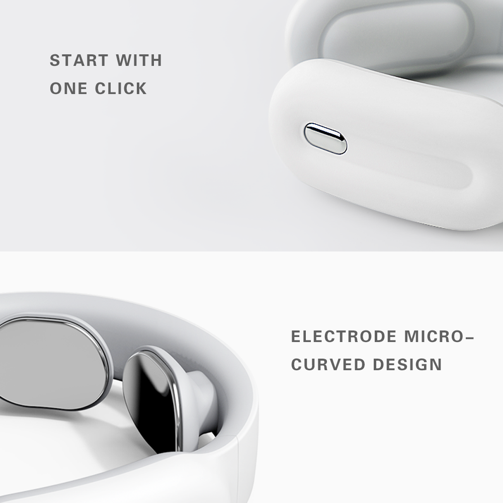 Pulse & Heat Intelligente Nekmassageapparaat