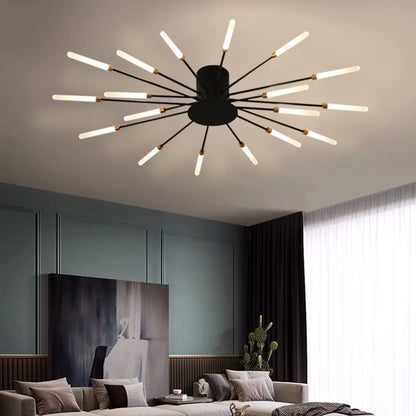 Opbouw plafondlamp Vuurwerk | Woonkamer/Slaapkamer