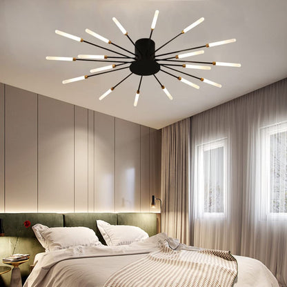Opbouw plafondlamp Vuurwerk | Woonkamer/Slaapkamer