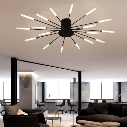 Opbouw plafondlamp Vuurwerk | Woonkamer/Slaapkamer