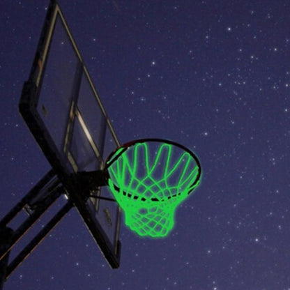Gloeiend in het donker hoog helder LED lichtgevende basketbal + lichtgevend basketbalnet set
