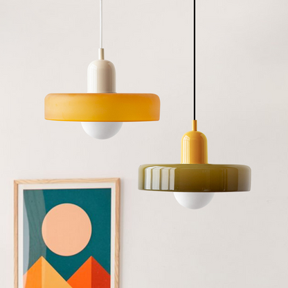 Modern kunst decor Bauhaus glazen hanglamp