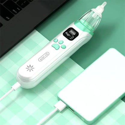 Baby Elektronische Neusaspirator - Veilig, Snel, Hygiënische Neusslijmzuiger voor Pasgeborene & Peuter