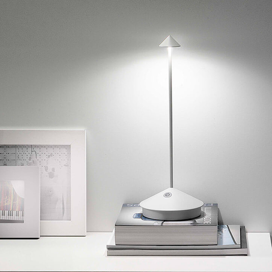 Minimalistische LED-tafellamp | Waterdichte en dimbare draadloze verlichting