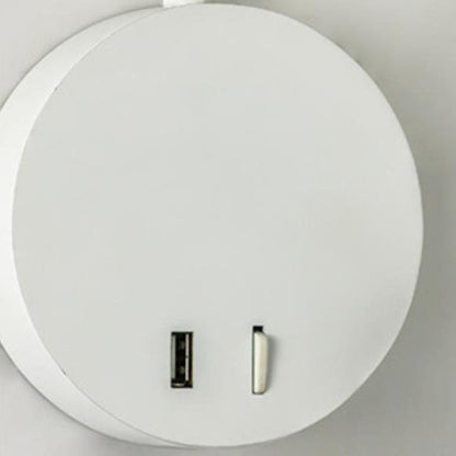 Minimalistische USB-oplaadbare siliconen spotlight LED leeswandlamp