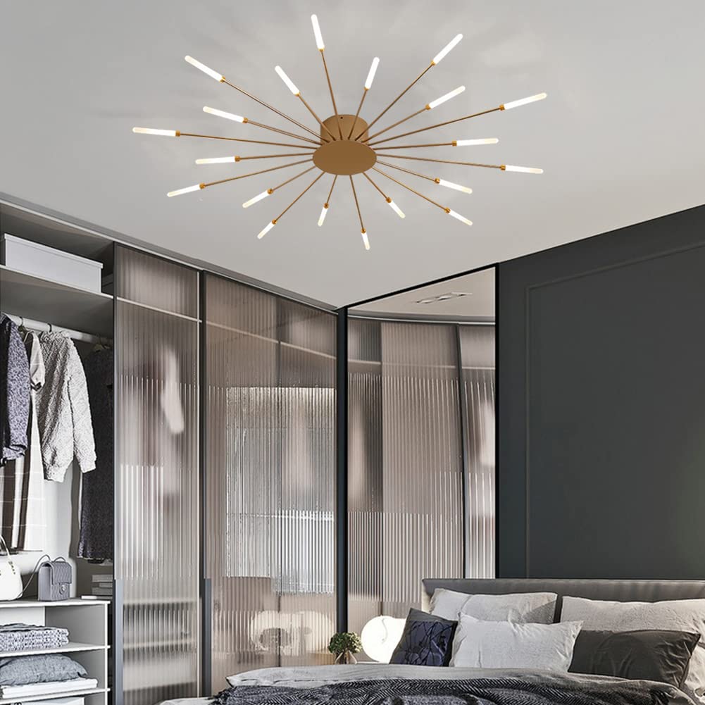 Opbouw plafondlamp Vuurwerk | Woonkamer/Slaapkamer