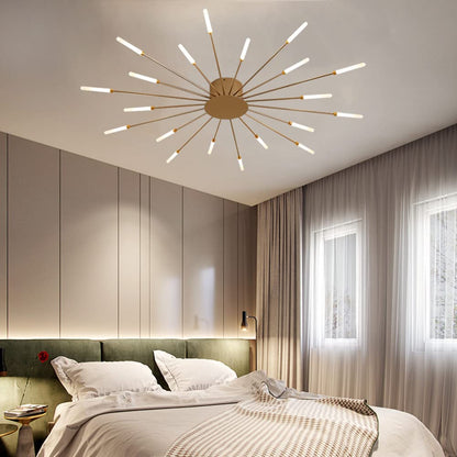 Opbouw plafondlamp Vuurwerk | Woonkamer/Slaapkamer