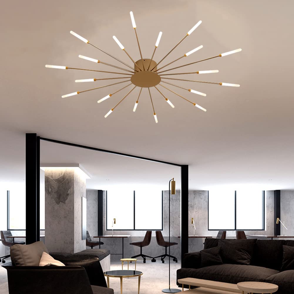 Opbouw plafondlamp Vuurwerk | Woonkamer/Slaapkamer