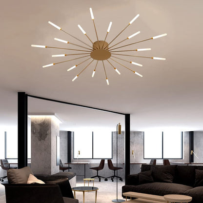 Opbouw plafondlamp Vuurwerk | Woonkamer/Slaapkamer
