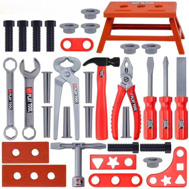 Ultimate Kids Construction Work Bench - Fun Childs Building Set Toy for 3 -10 Year Old Boys