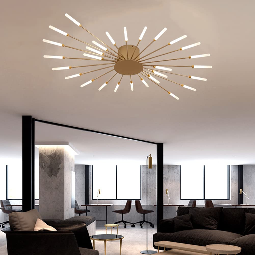 Opbouw plafondlamp Vuurwerk | Woonkamer/Slaapkamer