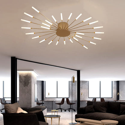 Opbouw plafondlamp Vuurwerk | Woonkamer/Slaapkamer