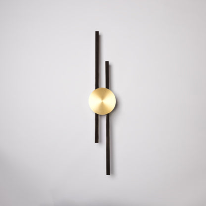 Lineaire minimalistische wandlamp