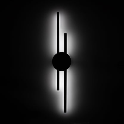 Lineaire minimalistische wandlamp